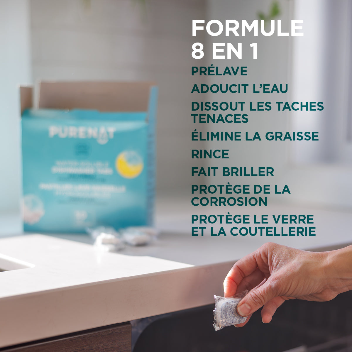 Pastilles lavevaisselle hydrosolubles PURENAT — free download